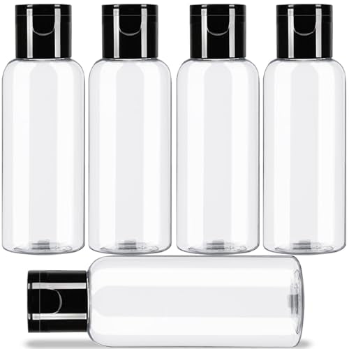 DNSEN 5 Pack TSA Approved 3.4 oz Travel Size Bottles for Toiletries