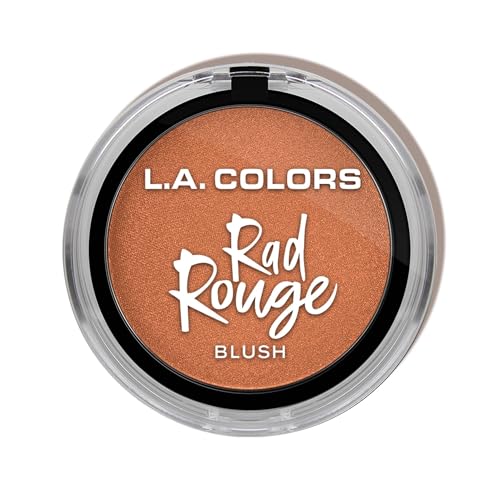 L.A. Colors Rad Rouge Blush Flipside CBL722 Satin Finish Makeup