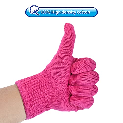 FOHOLA Heat Resistant Gloves for Hair Styling and Curling Wands
