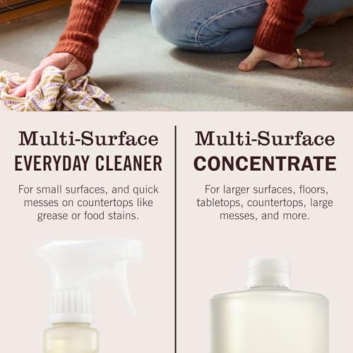 Mrs. Meyer's Clean Day Multi-Surface Cleaner, Compassion Flower, 32 oz (Pack of 6)