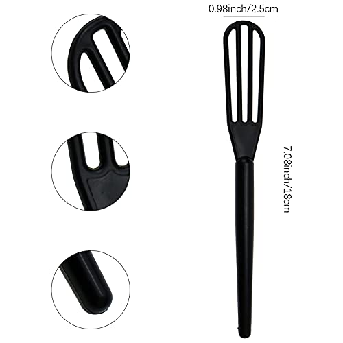 10 PCS Plastic Hair Coloring Mixer Dye Whisk and Spoon Set