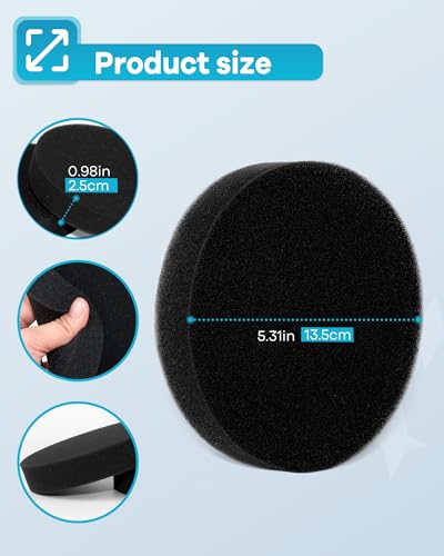 1608225 Filter Replacement for Bissell PowerForce Vacuum - 2Pack