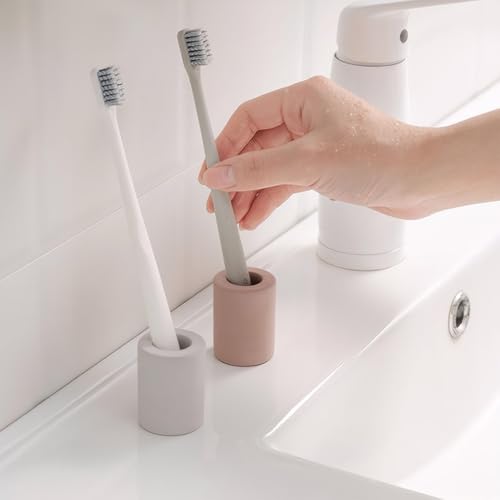 Diatomite Toothbrush Holder - Quick Dry & Space Saving Design