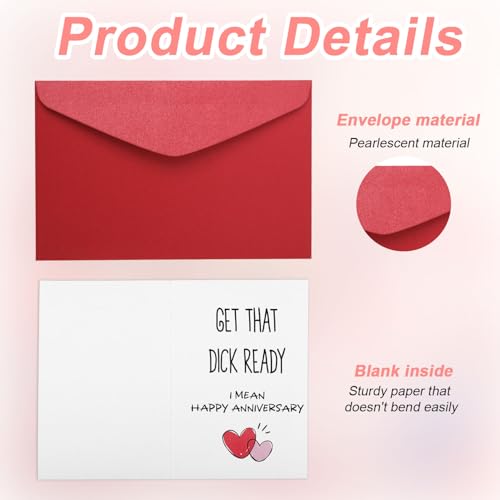 Funny 1 Year Anniversary Card for Husband with Envelope