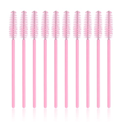 G2PLUS 100PCS Disposable Eyelash Brushes & Adjustable Mascara Wands