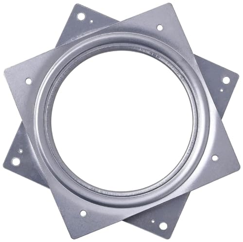 3-Inch Lazy Susan Turntable - 200 lb Capacity Steel Rotating Tray