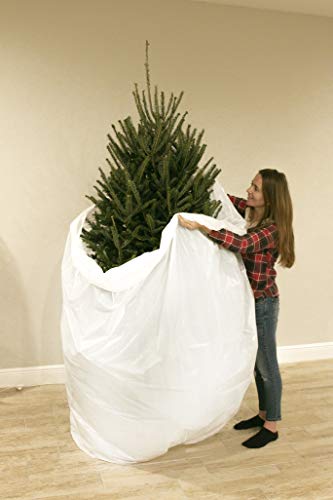Jumbo Christmas Tree Removal Bag - Biodegradable Storage for Trees Up to 9.5ft