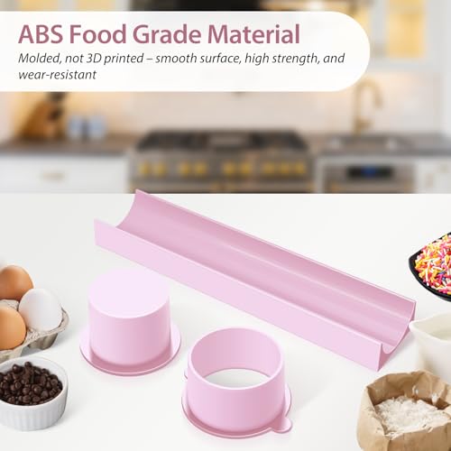 Cake Pop Mold Set with 9-Inch Tray & Sticks - Durable ABS