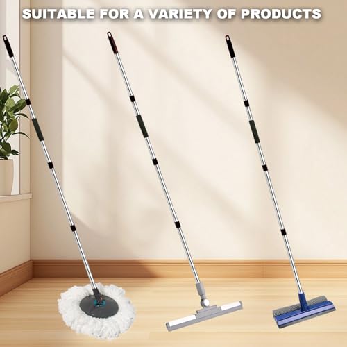 Adjustable Mop Handle Replacement - 30" to 58" Stainless Steel