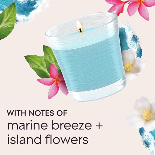 Glade Aqua Waves Scented Candle Jar - 4.08 Oz, 2 Count