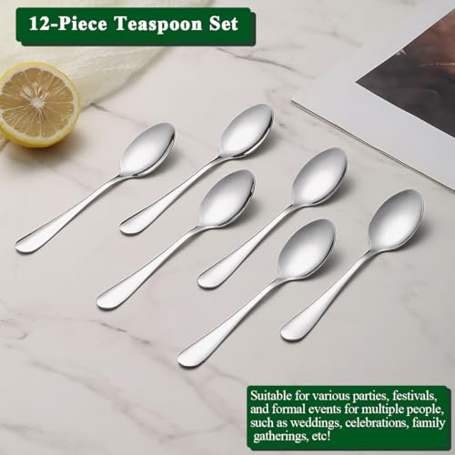 Berglander 12-Piece Stainless Steel Espresso Spoons Set - 5.5"