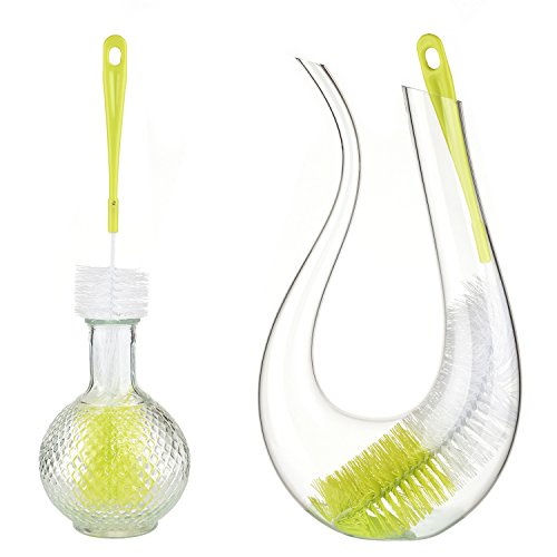 ALINK 16-Inch Long Bottle Brush Cleaner for Wine & Beer Bottles