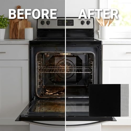 Air Fryer Oven Liners 6 Pack - 12" x 12" Non-Stick Reusable Mats