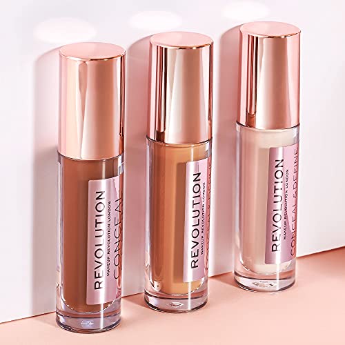 Revolution Conceal & Define Full Coverage Concealer C11 Medium Tan