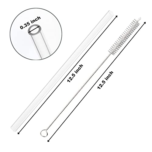 KUWSEIY Replacement Straws for Stanley 40 oz & 30 oz Tumblers, 6-Pack