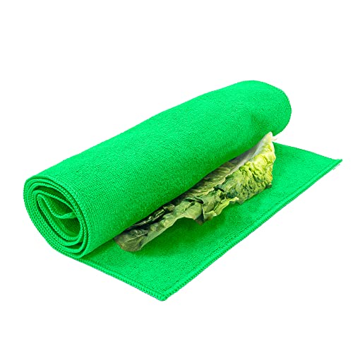 Eurow Microfiber Lettuce Wrap Towels - Ultra Absorbent Kitchen Cloths, 2-Pack