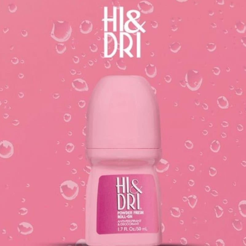 Revlon Hi & Dri Roll-On Anti-Perspirant Deodorant Powder Fresh 1.7 oz