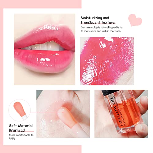 Gegong Hydrating Lip Glow Oil - 6ml Cherry Plumping Lip Gloss