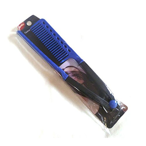 V Shaped Hair Straightening Comb DIY Salon Styling Brush