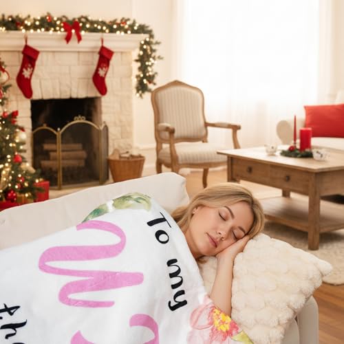 Aunt Gift Blanket - Soft Warm Throw for Aunts, 50 x 60 Inch
