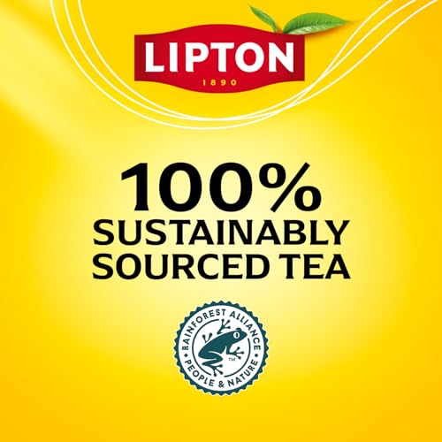 Lipton Decaf Black Tea Bags - Caffeine-Free, 50 Count