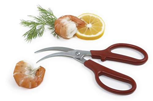 Norpro Stainless Steel Shrimp Deveiner and Shell Peeler Tool