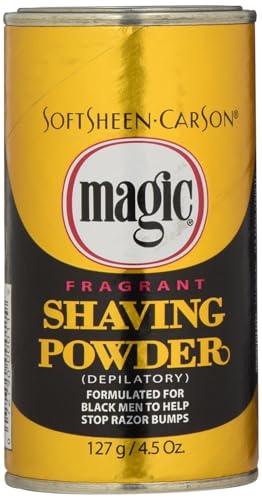 Magic Shave Razorless Shaving Powder for Men 4.5 oz