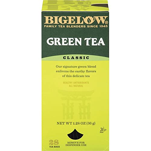 Bigelow Green Tea Bags - 28 Count Light & Fragrant Brew