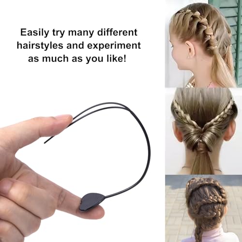 Hair Styling Tool 12-Pack Hair Pull Through Loop and Braid Maker