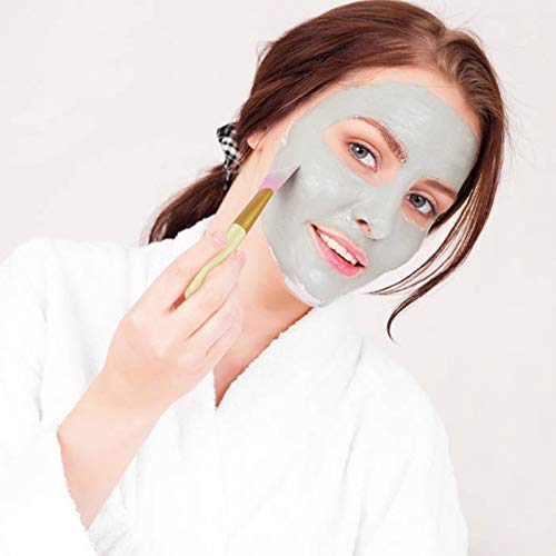 Cuttte 4pcs Silicone Face Mask Applicator Spatula Brushes for Mud Clay