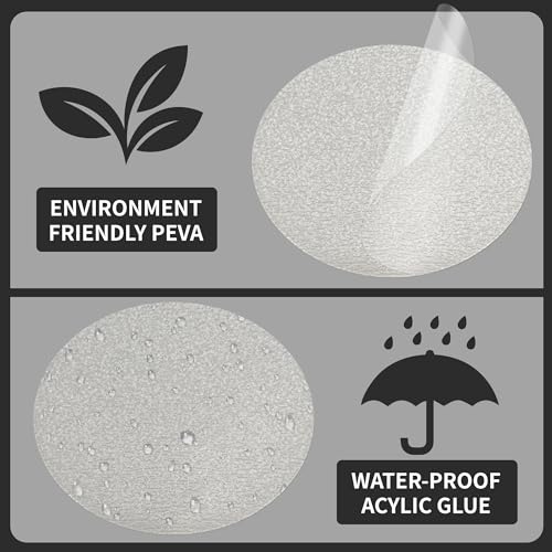 SANKEMU 20 PCS Non-Slip Bathtub Stickers, 3.94-Inch Clear Shower Floor Treads