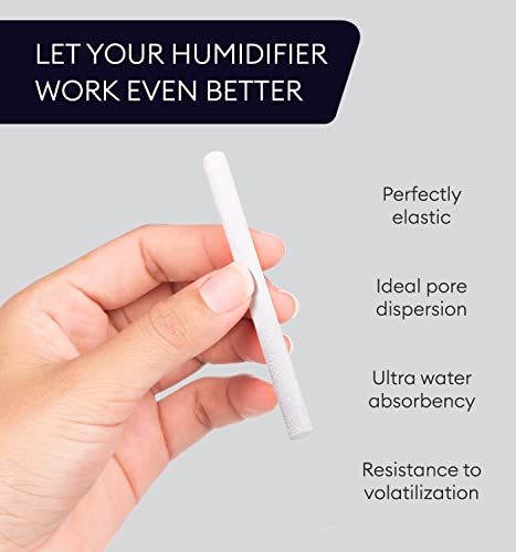 GENIANI Cotton Filter Replacement Sticks for Humidifiers - 10 PCS
