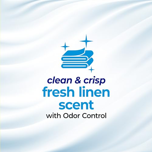 Hefty Essentials 4 Gallon Trash Bags, Fresh Linen Scent, 52 Count