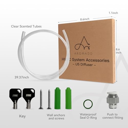 Aromadd U5 Diffuser HVAC Connection Kit for Air Conditioning