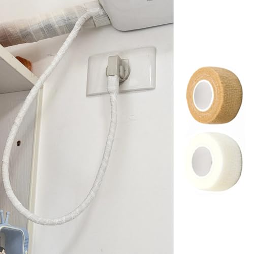 6 Pack Mini Split Air Conditioner Pipe Covers - Non-Adhesive Wrap