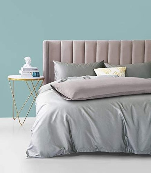 FLXXIE Body Pillow Cover - Super Soft Microfiber | 20x54 Envelope Closure, Wrinkle & Stain Resistant - Smoky Grey
