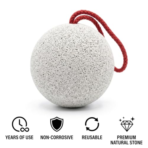 Natural Pumice Stone for Feet, Hands & Elbows - Exfoliating Pedicure Tool