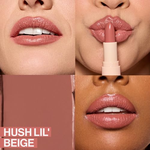 wet n wild Mega Last Rich Satin Lipstick 2-Pack - Hush Lil' Beige