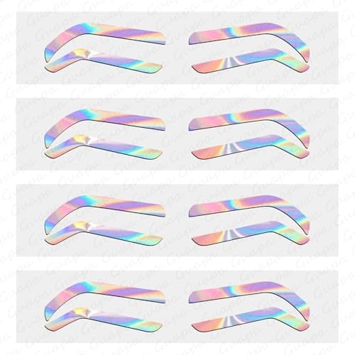 Airbrush Eyebrow Shaping Stencils Stickers Tint Tape Guides