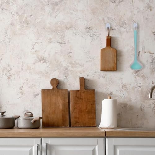 IAXSEE 50PCS Clear Adhesive Hooks No Damage Seamless Wall Hangers for Kitchen Bathroom Bedroom Office
