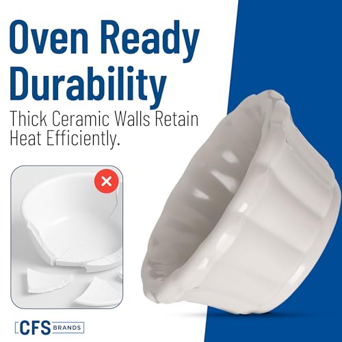 1 oz Melamine Scalloped Ramekins - Stackable Sauce Bowls