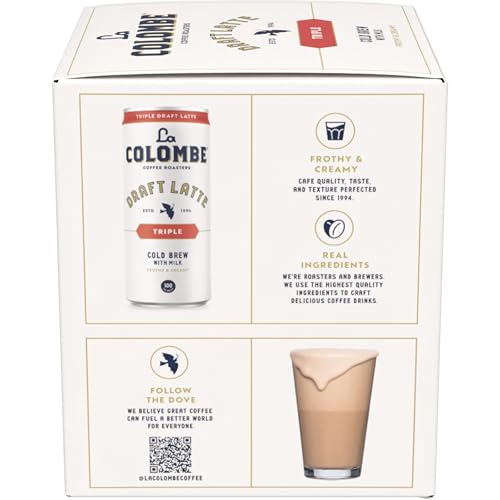 La Colombe Triple Draft Latte, 9 Fl Oz - 4 Pack Coffee