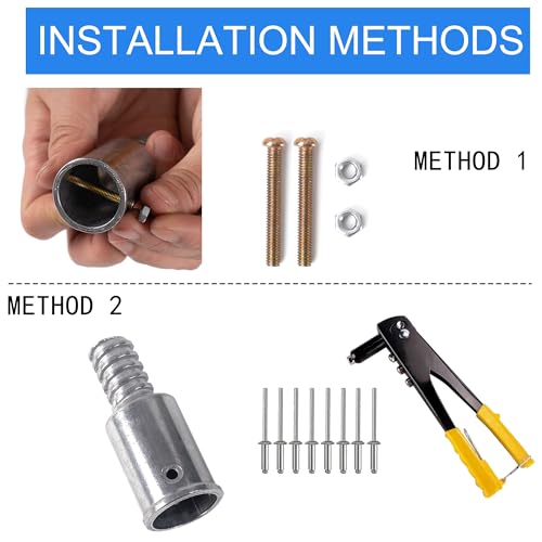 Matthew 3-Piece Threaded Tip Replacement Kit for 1" Poles