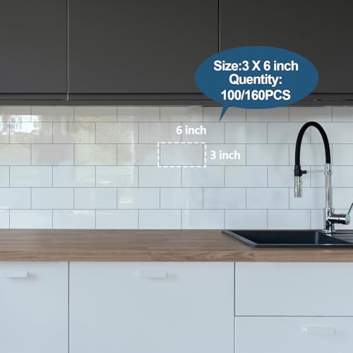 Yipscazo Peel and Stick Backsplash Tile - 3D PVC Composite, 2 Pieces