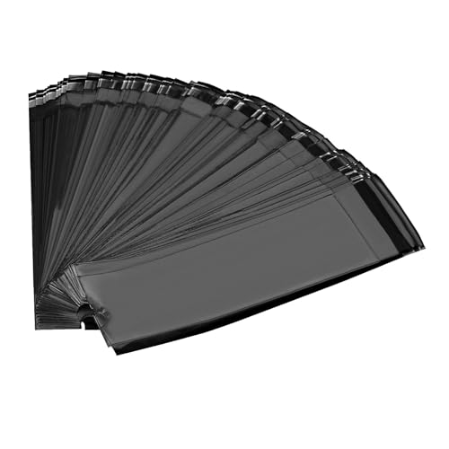 ATOMUS Tattoo Machine Covers with Self-Adhesive Strip 100pcs Black