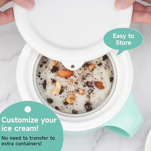 Silicone Lid for Dash Ice Cream Maker - Reusable Food-Grade Bowl Cover
