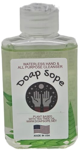 Dope Soap Plant-Based Hand Cleanser with Tea Tree Oil - No Rinse