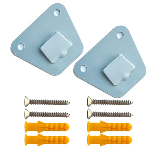 Heavy-Duty Wall Mount Brackets for Oscillating Fans - 2 Pack