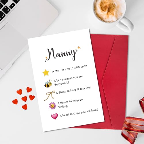 Funny Mother's Day Card for Grandma, Nanny & Granny - 8" x 5.3"