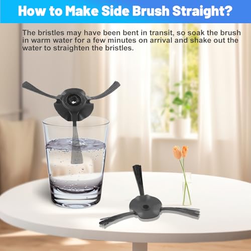 6 Pack Replacement Side Brushes for Shark Matrix RV2300 Series
